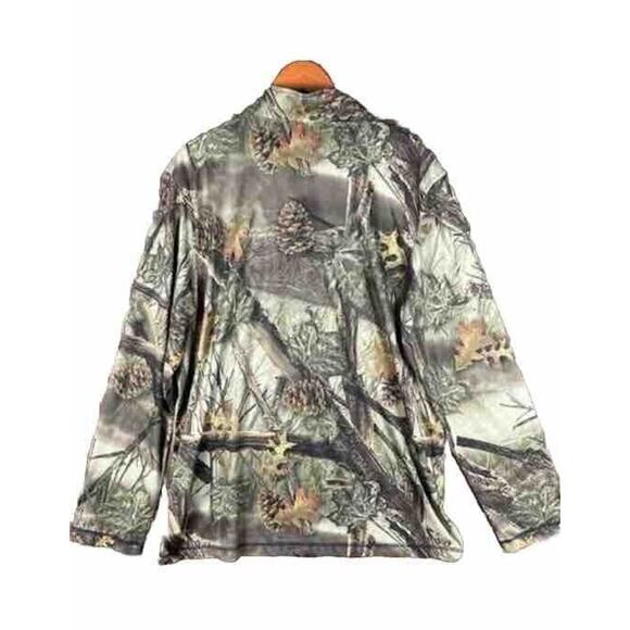 Seattle Seahawks Size XL NFL Camo TX3 Cool Quarter Zip Jacket Mens Activewear - Picture 3 of 7